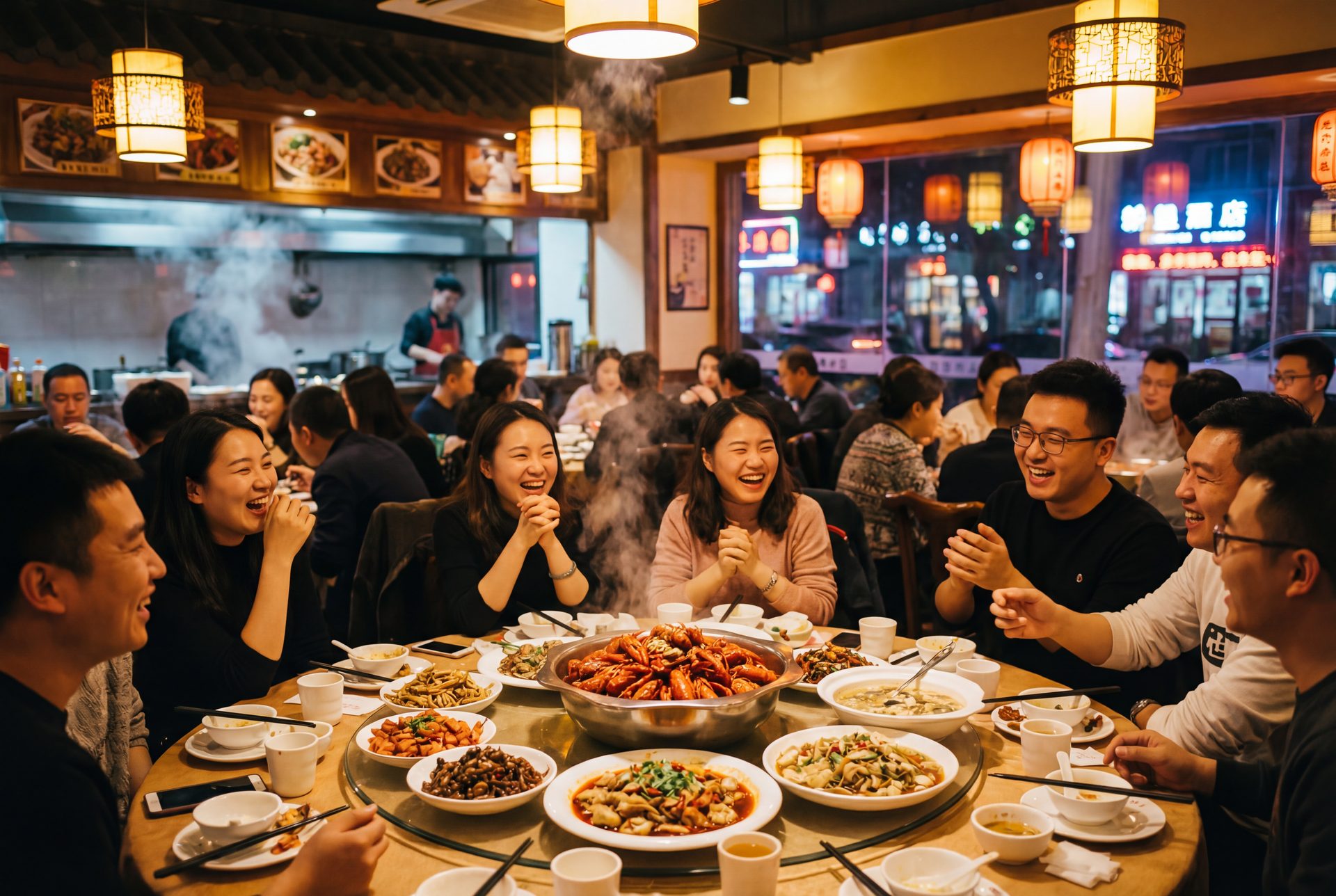 聚会场景